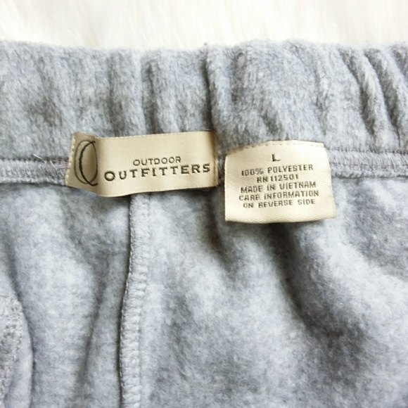 Outdoor Outfitters Pants Gray Drawstring Sweatpants Warm Outdoor L - Picture 2 of 4